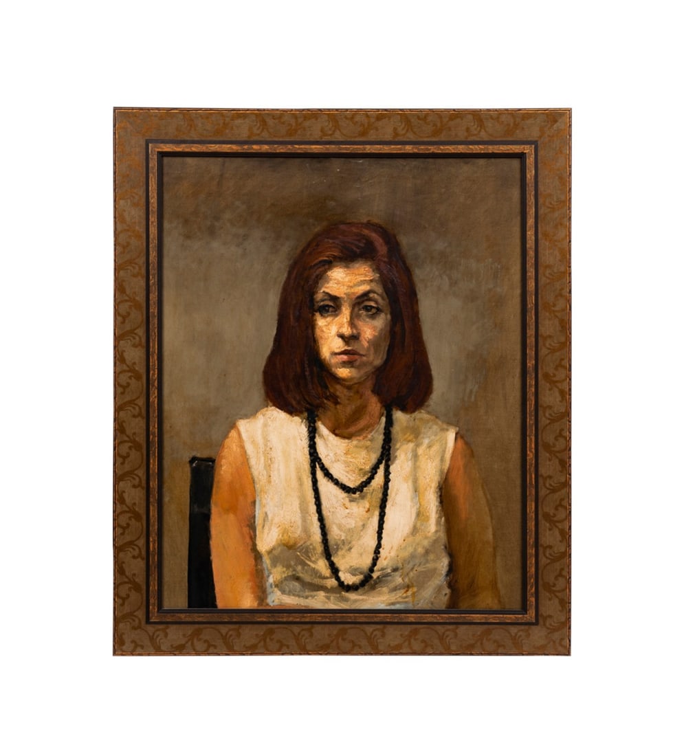 JAMES YARBROUGH, MODERN PORTRAIT OF A WOMAN, OIL (1 of 5)