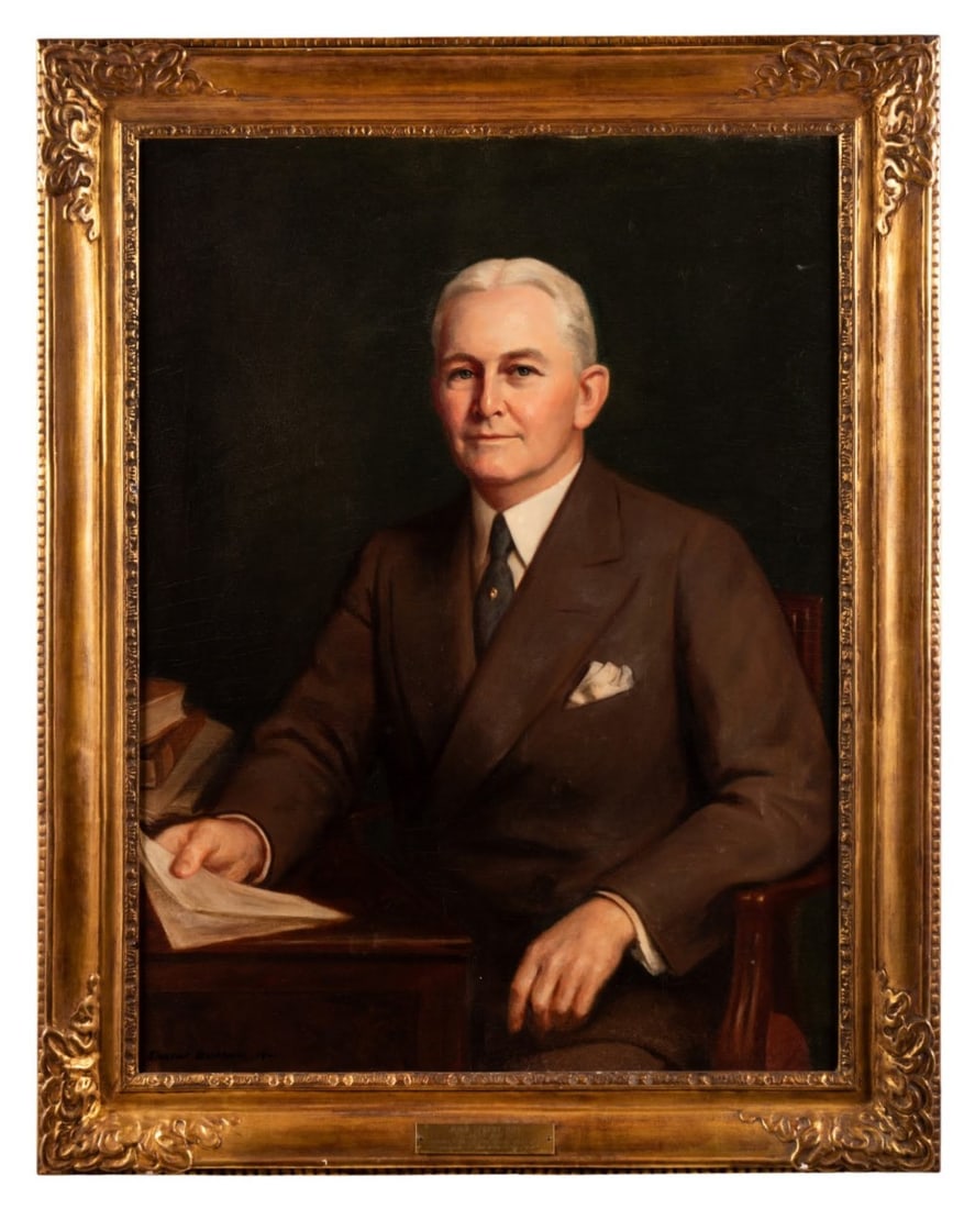 ELEANOR RAPHAEL BECKHAM, 'JOHN SPRUNT HILL', OIL (1 of 10)