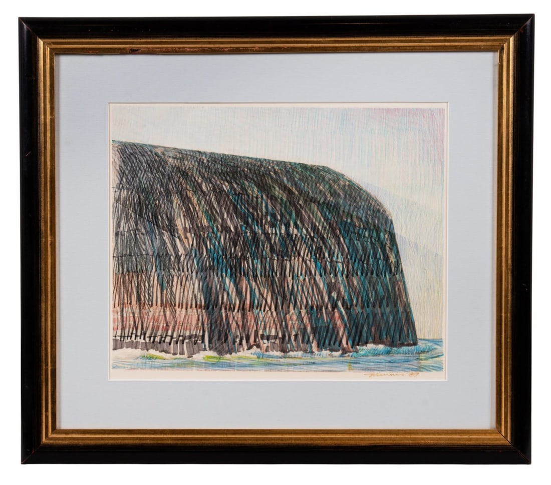 PAUL MINNIS, 'BLOCK ISLAND', 1989, MIXED MEDIA (1 of 7)