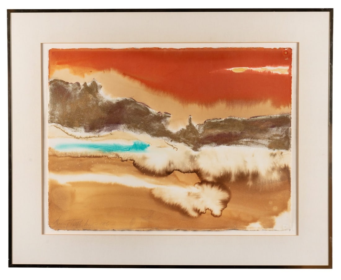 NANCY TUTTLE MAY, 'PORTHMOER PASSION', MIXED MEDIA (1 of 10)