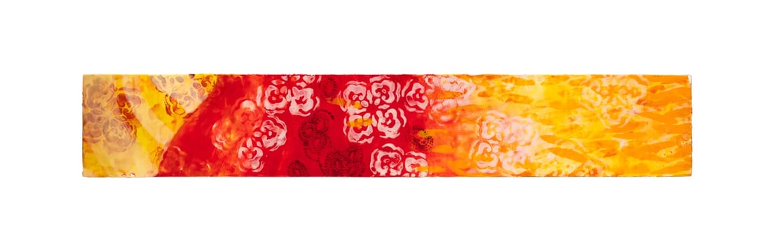 THOMAS SWANSTON HORIZONTAL ENCAUSTIC FLORAL MOTIF (1 of 4)