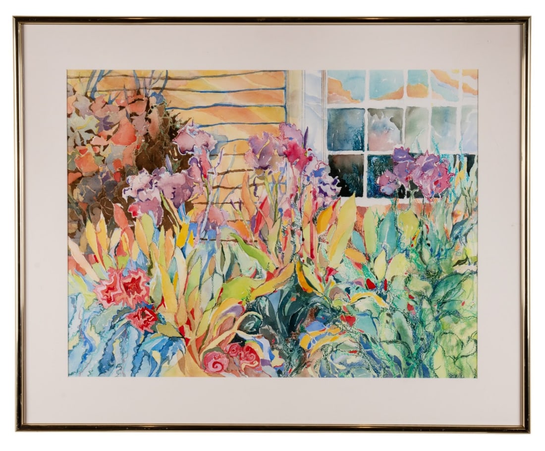 SALLY SUTTON, 'GARDEN MORPH', 1995, WATERCOLOR (1 of 8)