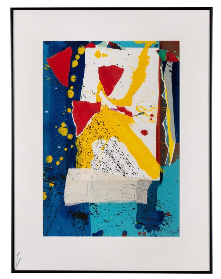 STEVEN SILVERLEAF, 'FREE FLIGHT' 1994, MIXED MEDIA (1 of 8)