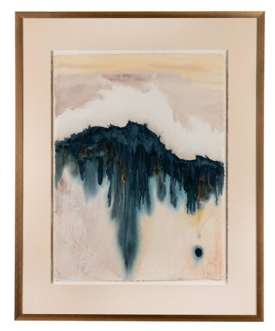 NANCY TUTTLE MAY, 'SEA FALL', WATERCOLOR ON PAPER (1 of 8)