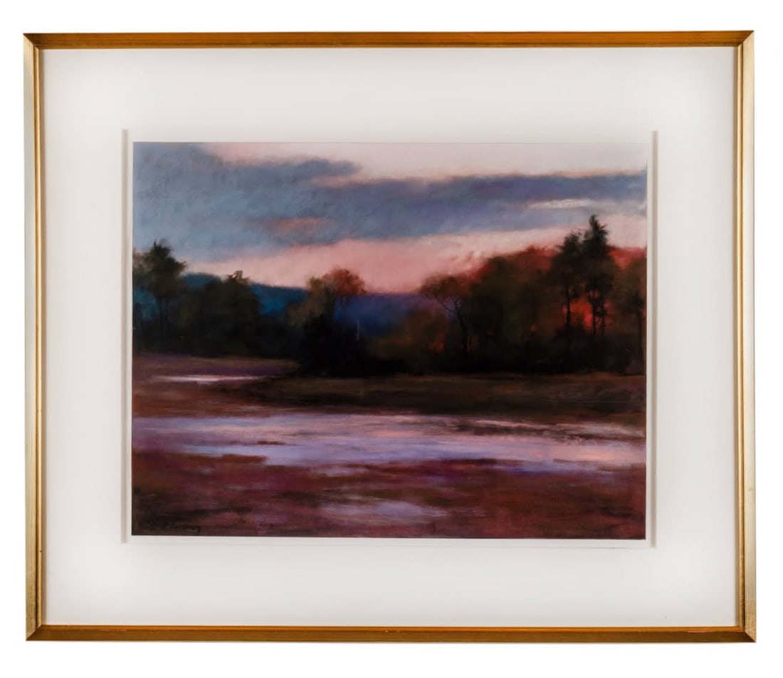 GAYLE STOTT LOWRY, 'LOOKING BEYOND I', 2000 PASTEL (1 of 10)