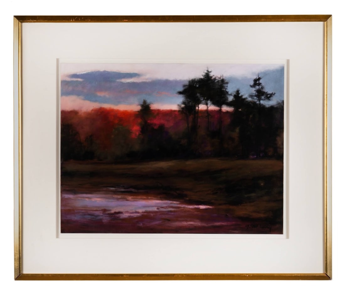 GAYLE STOTT LOWRY, 'LOOKING BEYOND II', PASTEL (1 of 7)