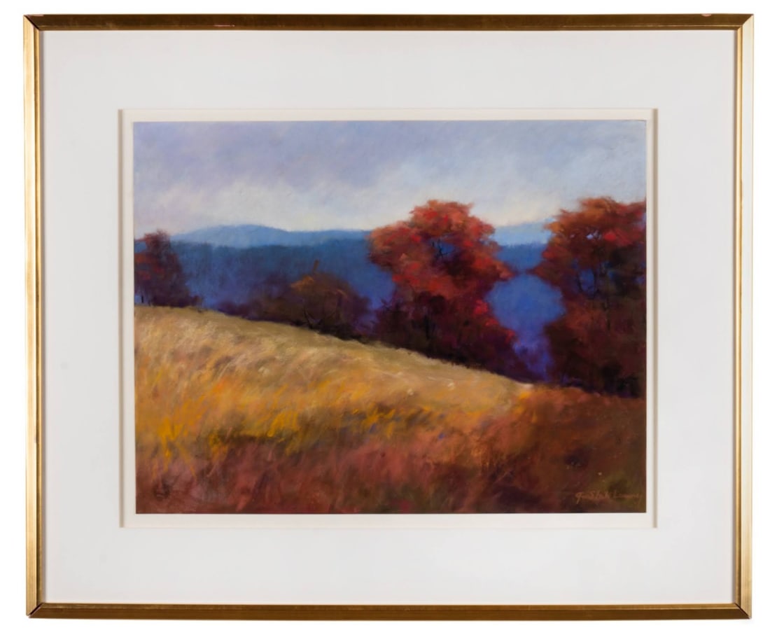 GAYLE STOTT LOWRY, 'LIVING ON THE EDGE', PASTEL (1 of 7)