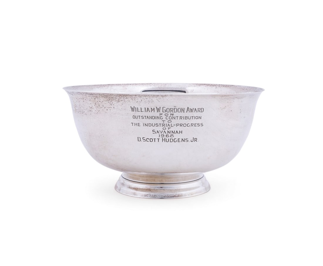 REED & BARTON STERLING 'PAUL REVERE' BOWL, C. 1968 (1 of 9)