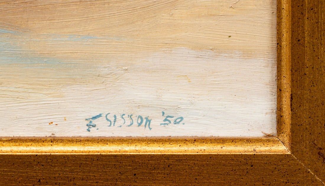 FREDERICK SISSON, 'VIEW FROM KITCHEN', 1950 - 3