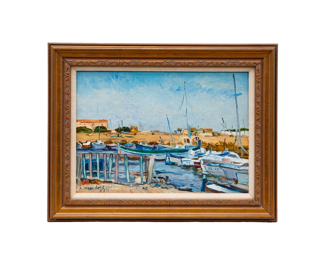 ROBERT MENDOZE, 'POINTUS EN BAIE DU LAZARET', 1991 (1 of 4)