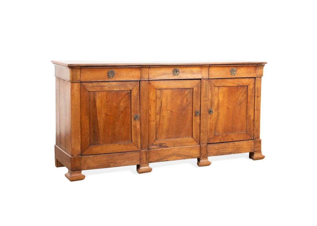 19TH C. LOUIS PHILIPPE PERIOD WALNUT ENFILADE (1 of 7)