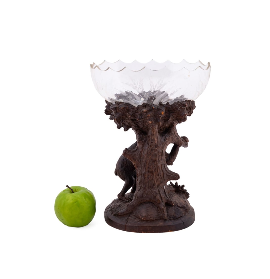 CARVED BLACK FOREST COMPOTE WITH MONKEY - 4