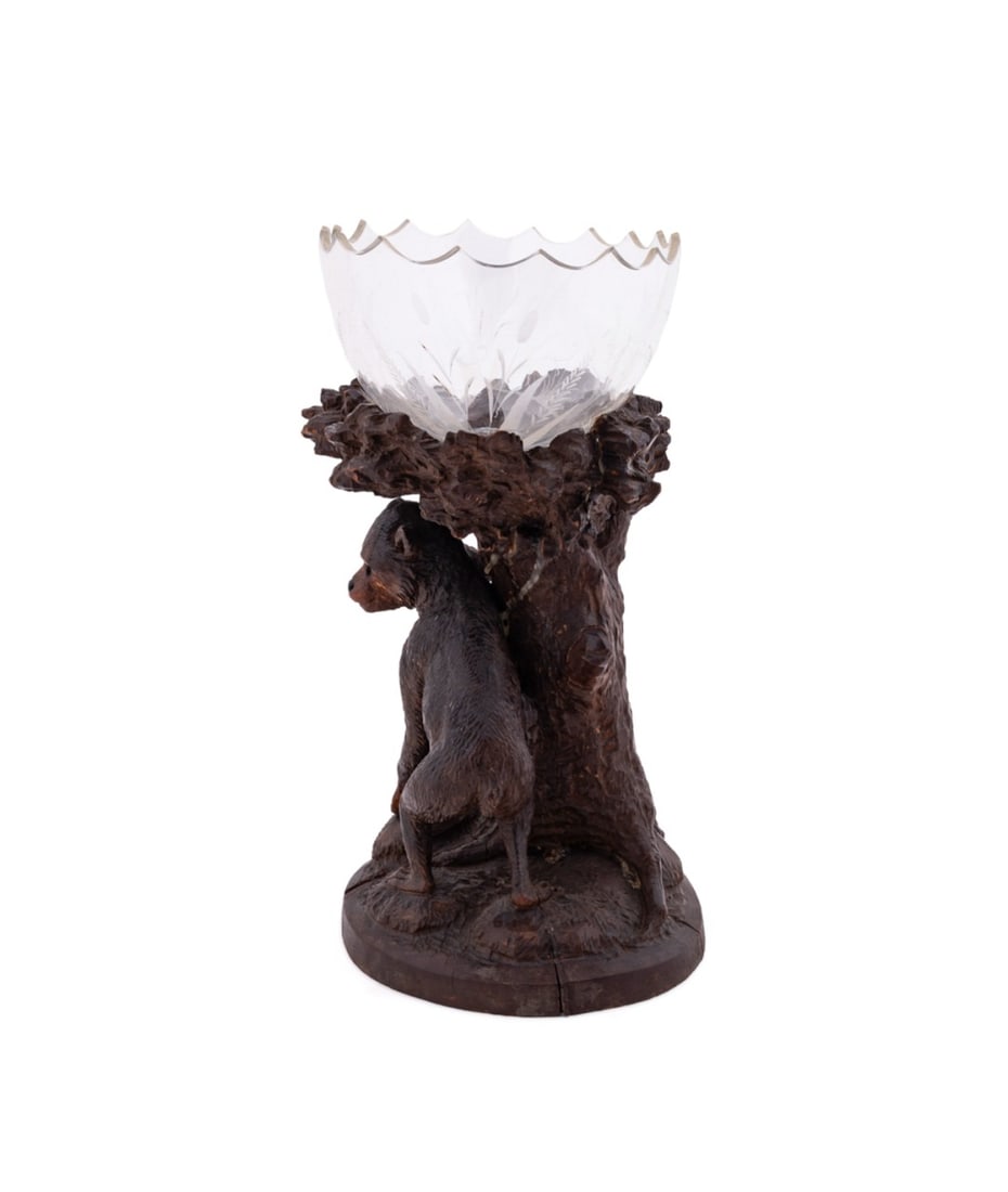 CARVED BLACK FOREST COMPOTE WITH MONKEY - 5