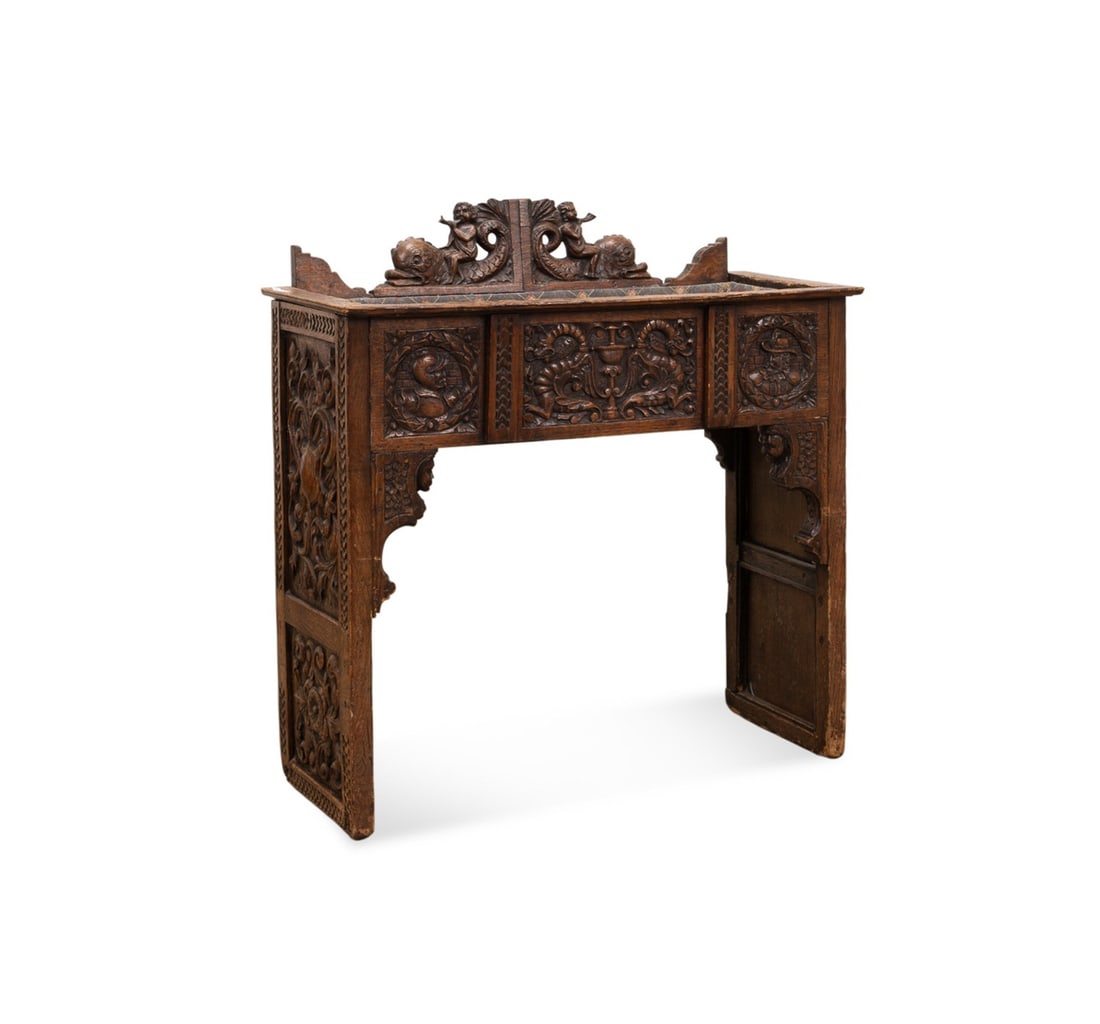 FRENCH RENAISSANCE REVIVAL FABRIC LINED PLANTER (1 of 8)