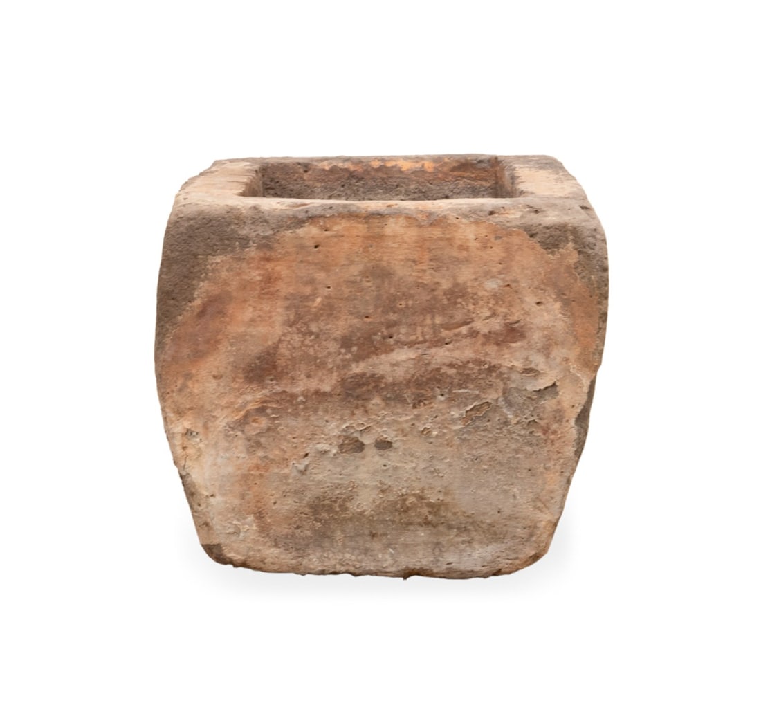 19TH/20TH C. EUROPEAN RECTANGULAR STONE TROUGH - 5