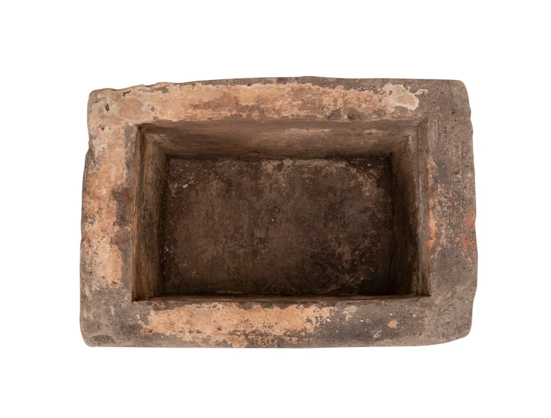 19TH/20TH C. EUROPEAN RECTANGULAR STONE TROUGH - 6