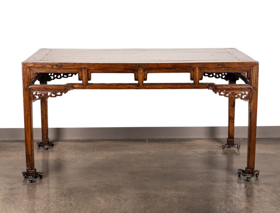 CHINESE ELMWOOD SCHOLAR?S TABLE OR WRITING DESK - 2