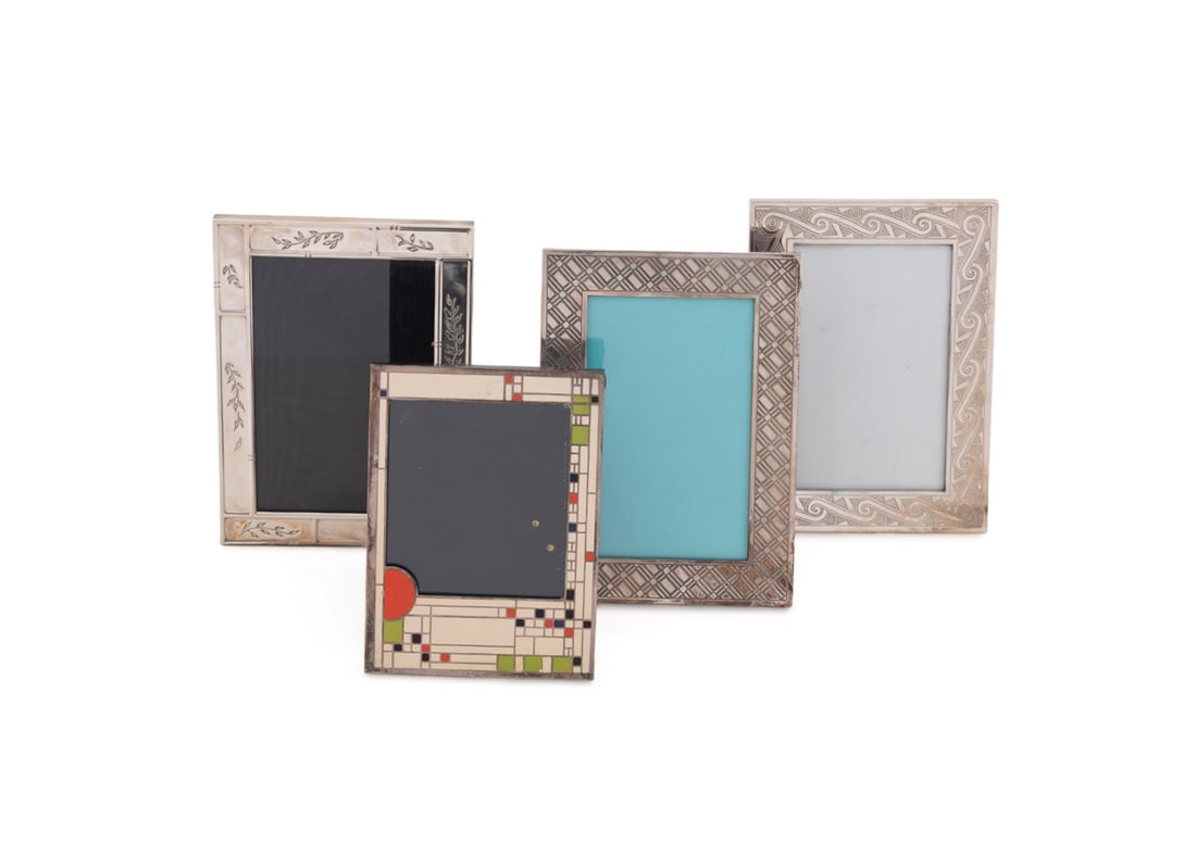 TIFFANY & CO., FOUR STERLING PHOTOGRAPH FRAMES (1 of 9)