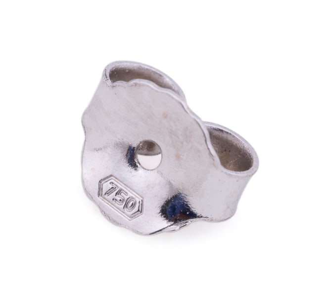 RUBY AND DIAMOND STUD EARRINGS - 6