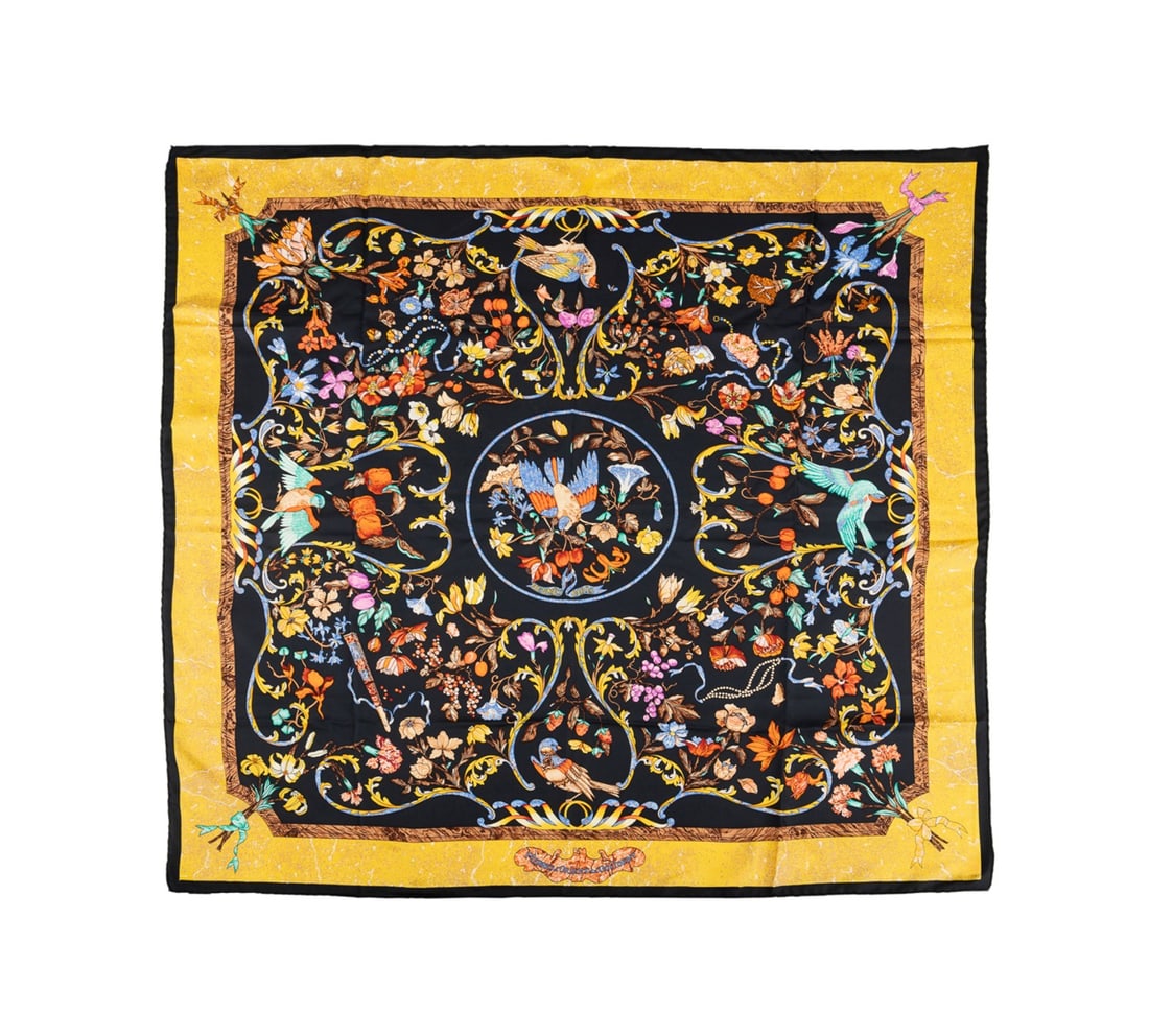 HERMES 'D'ORIENT ET D'OCCIDENT' SCARF, 1988 (1 of 7)