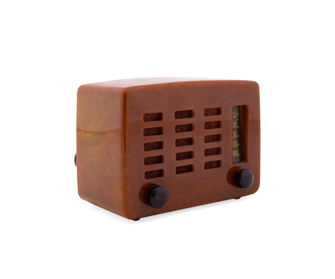 EMERSON MODEL 564 'SLOT GRILL' CATALIN RADIO (1 of 7)