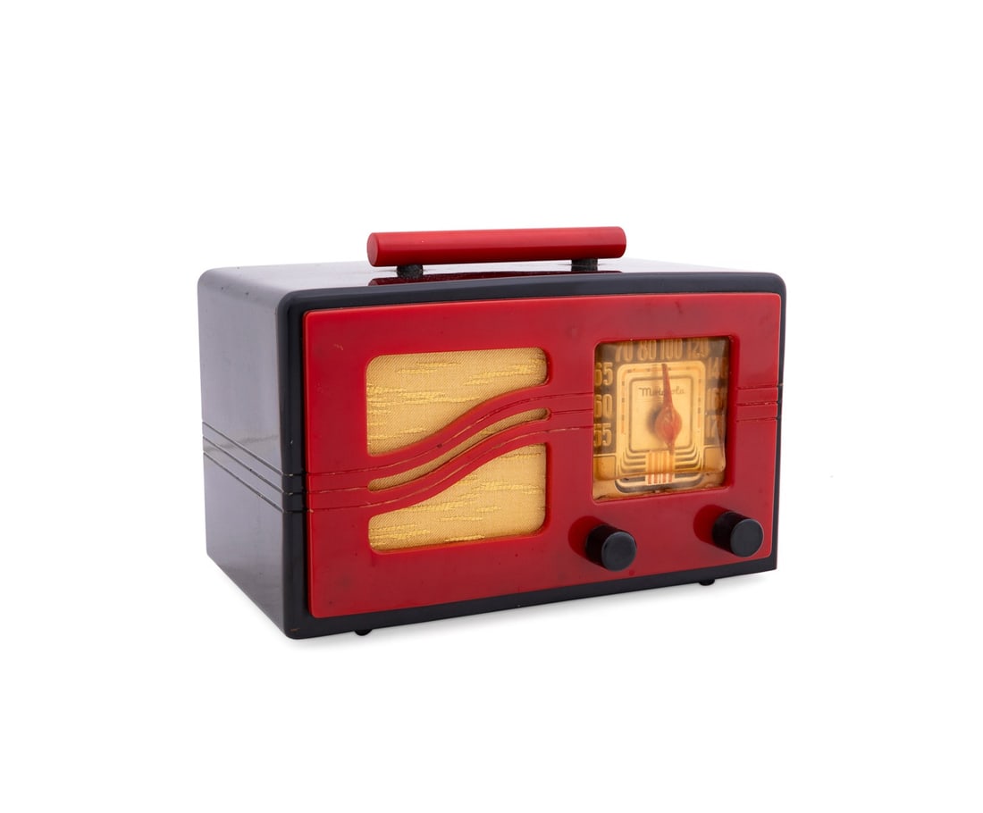 MOTOROLA MODEL 51x16 'S-GRILLE' CATALIN RADIO (1 of 7)