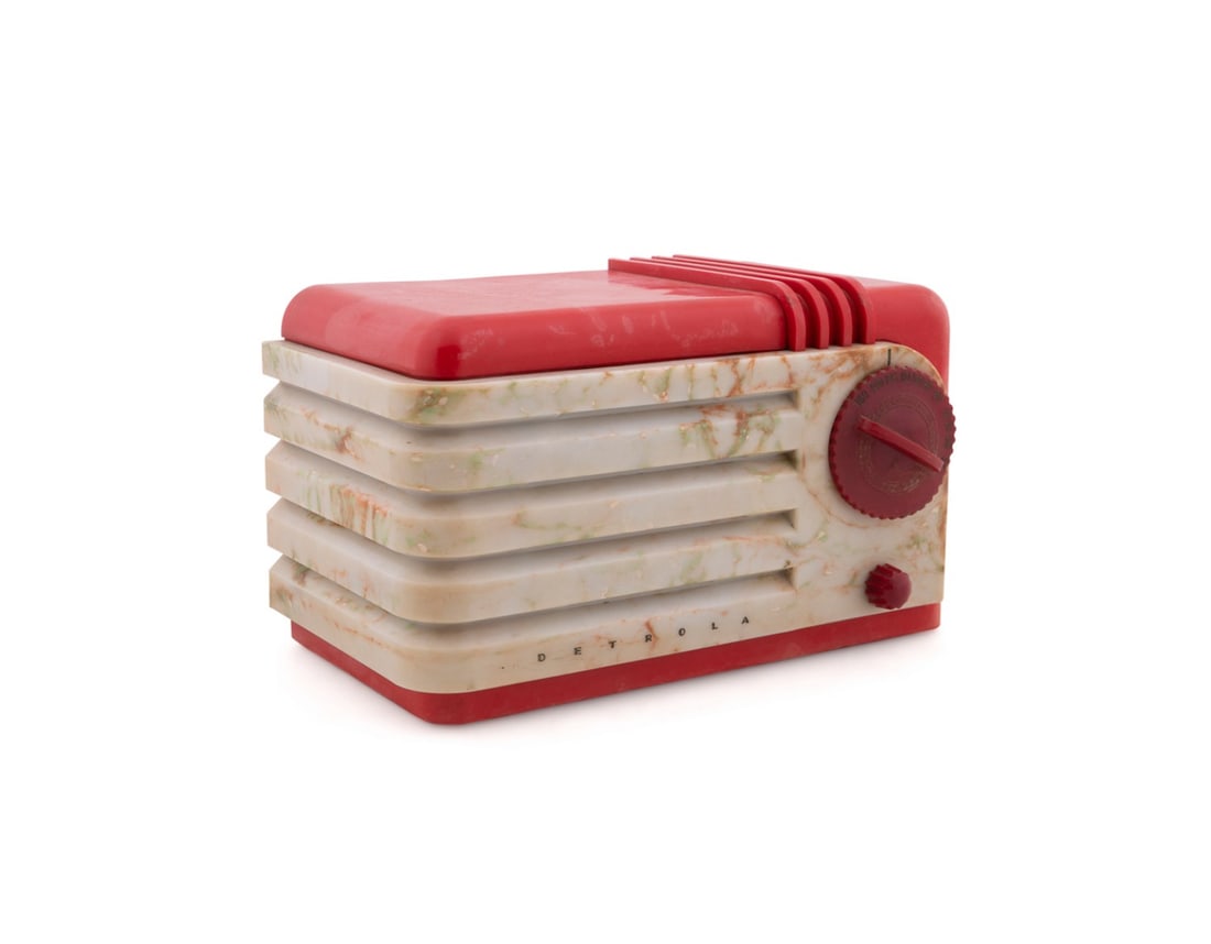 DETROLA MODEL 219 'SUPER PEE WEE' BAKELITE RADIO (1 of 9)