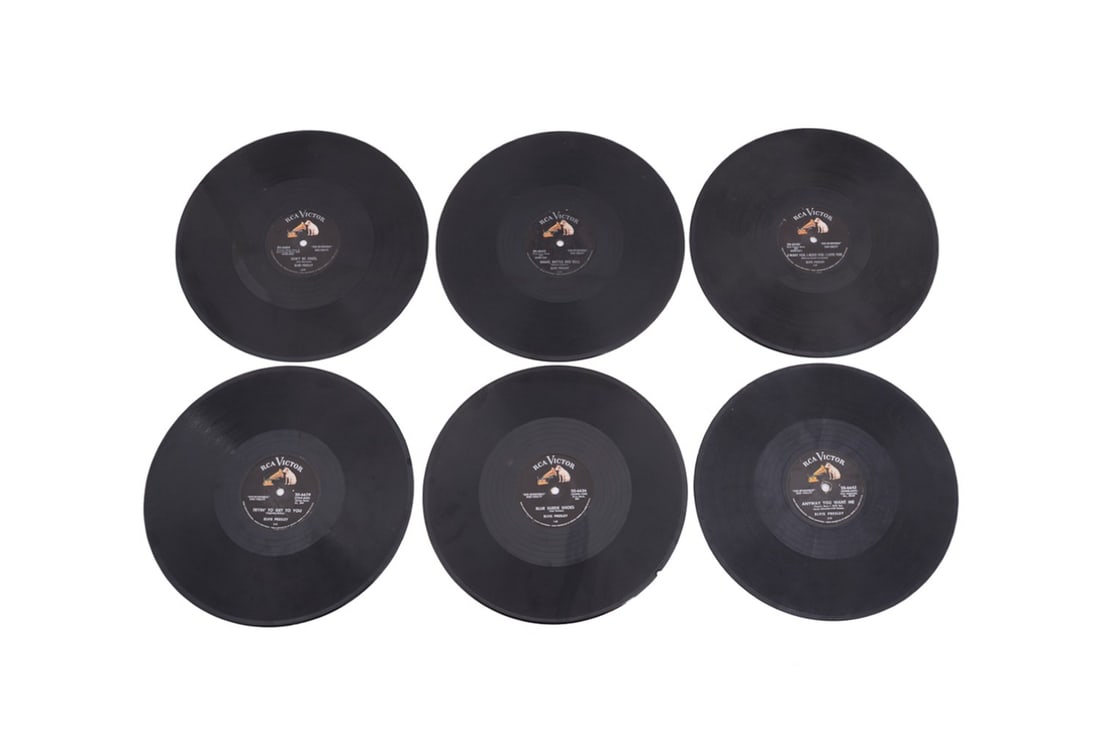 COLLECTION OF ELVIS 78RPM RECORDS BY RCA VICTOR (1 of 16)