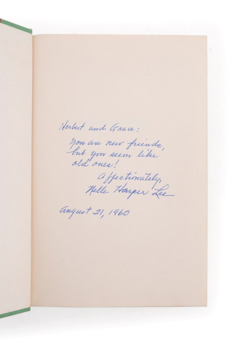 SIGNED 'TO KILL A MOCKINGBIRD', FIRST EDITION - 5