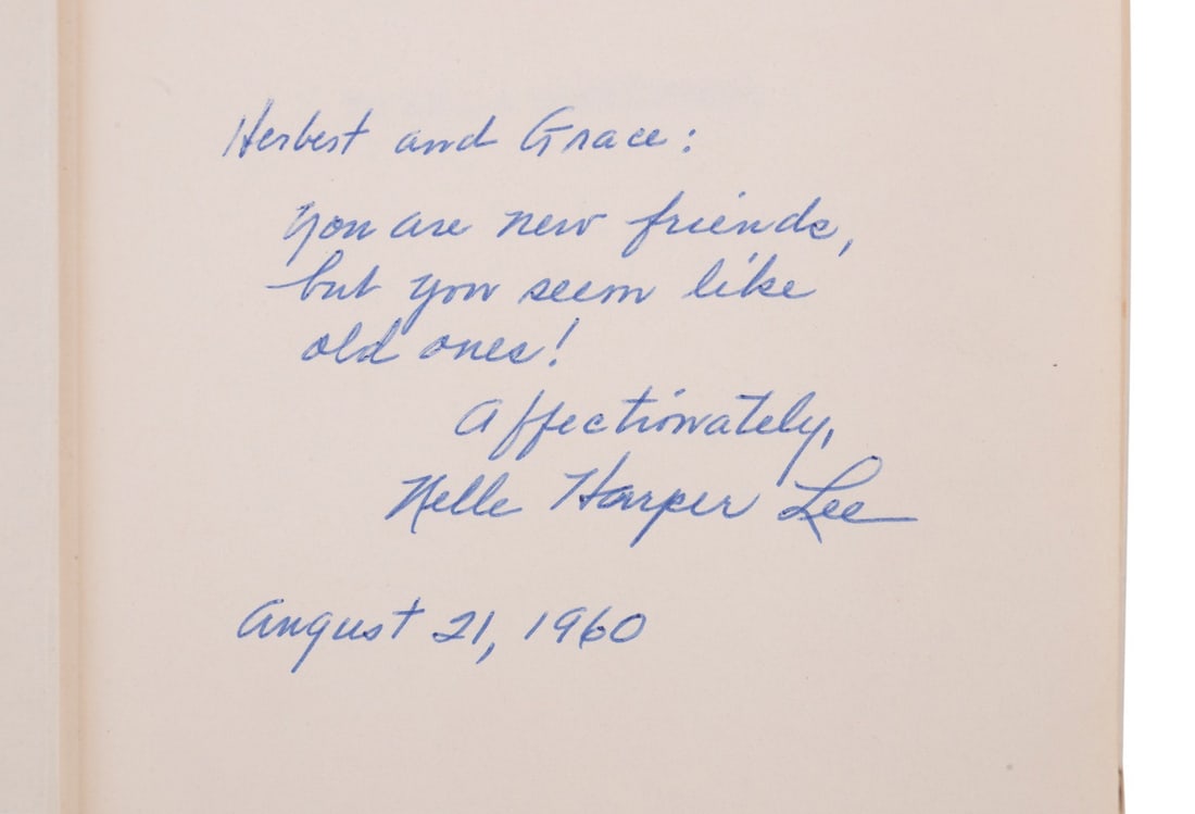 SIGNED 'TO KILL A MOCKINGBIRD', FIRST EDITION - 7