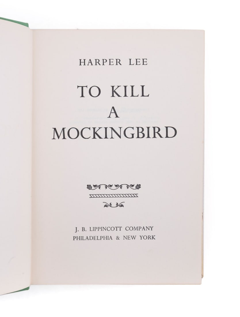 SIGNED 'TO KILL A MOCKINGBIRD', FIRST EDITION - 8