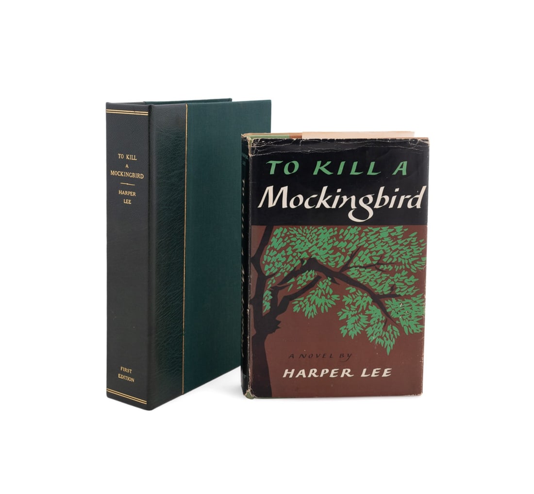 'TO KILL A MOCKINGBIRD' 1ST ED., W/ SIGNED LETTER: Harper Lee (1926-2016). "To Kill a Mockingbird", Philadelphia & New York: J.B. Lippincott Company, 1960, first edition, 8vo, accompanied by a typed letter to Anne M. Virgil thanking her for her letter
