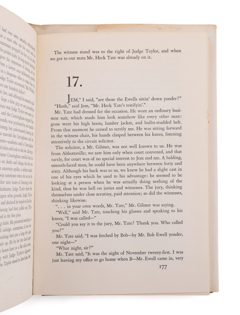 SIGNED 'TO KILL A MOCKINGBIRD', FIRST EDITION - 12