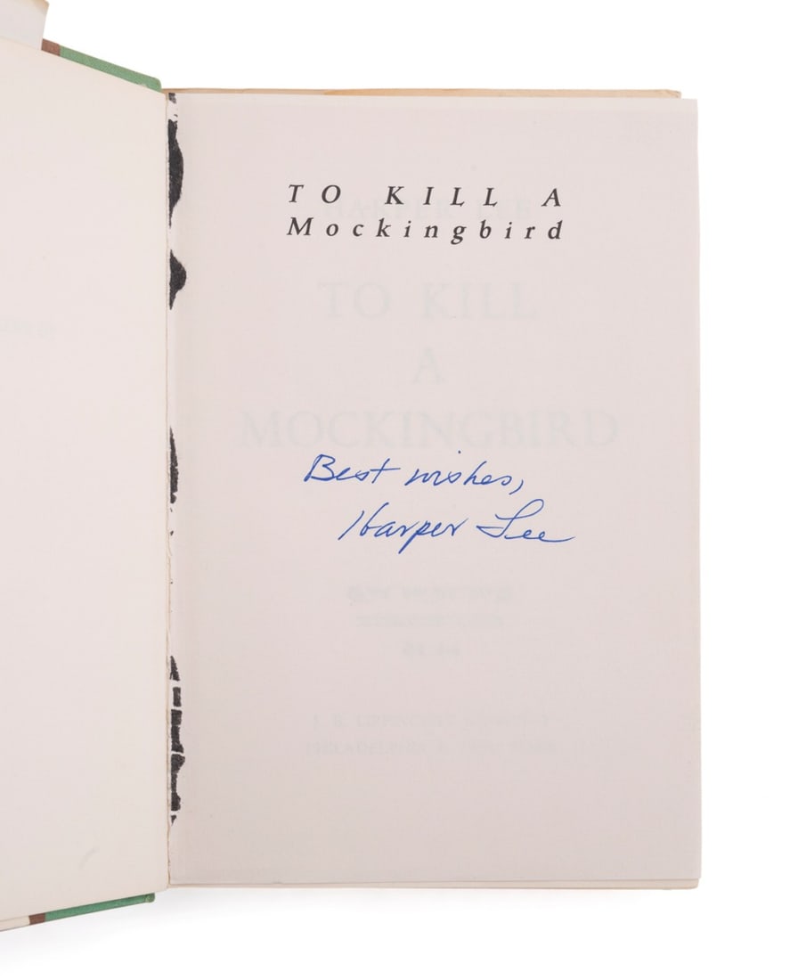 SIGNED 'TO KILL A MOCKINGBIRD', FIRST EDITION - 6