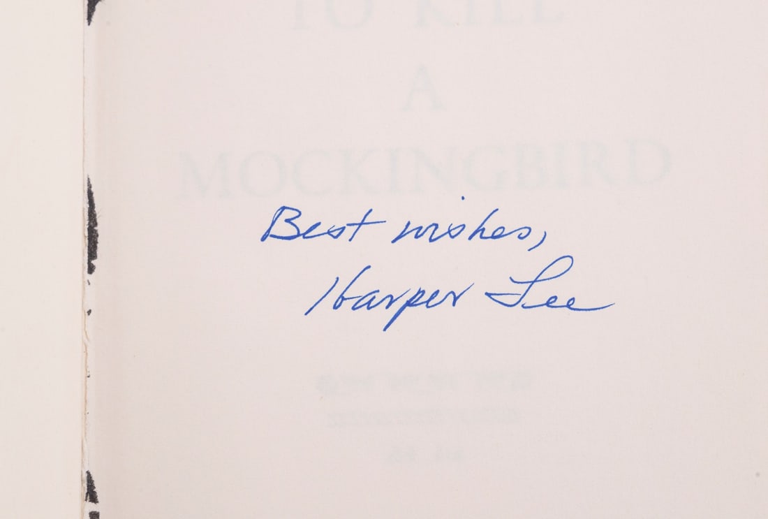 SIGNED 'TO KILL A MOCKINGBIRD', FIRST EDITION - 7