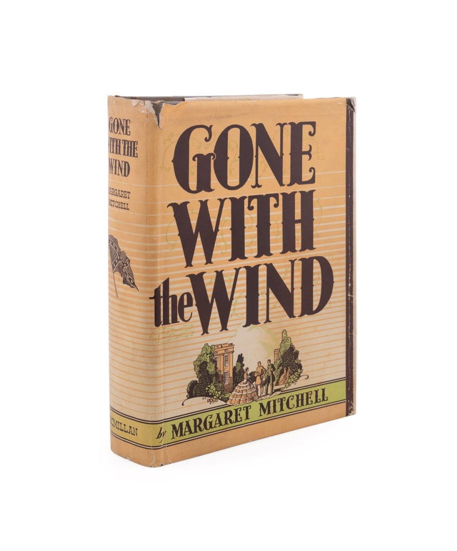 SIGNED 'GONE WITH THE WIND', 1ST ED., 1ST PRINT (1 of 12)