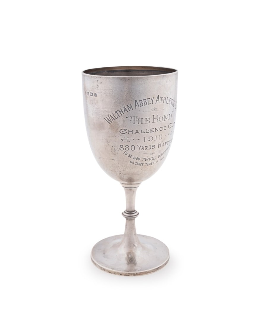 EDWARD VII WALTHAM ABBEY SILVER TROPHY CUP (1 of 9)