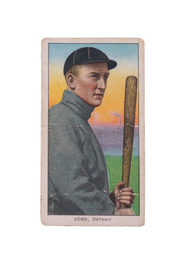1909-11 T206 PIEDMONT TY COBB (BAT OFF SHOULDER) (1 of 5)