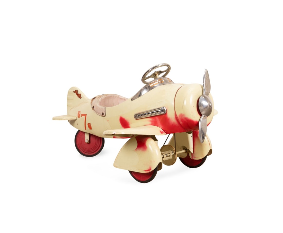 VINTAGE AFC PEDAL PLANE WITH UNIQUE STICKERING (1 of 7)