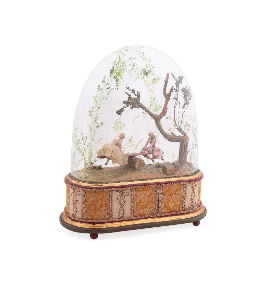 LARGE COURTING SCENE AUTOMATON, MANNER PHALIBOIS (1 of 7)