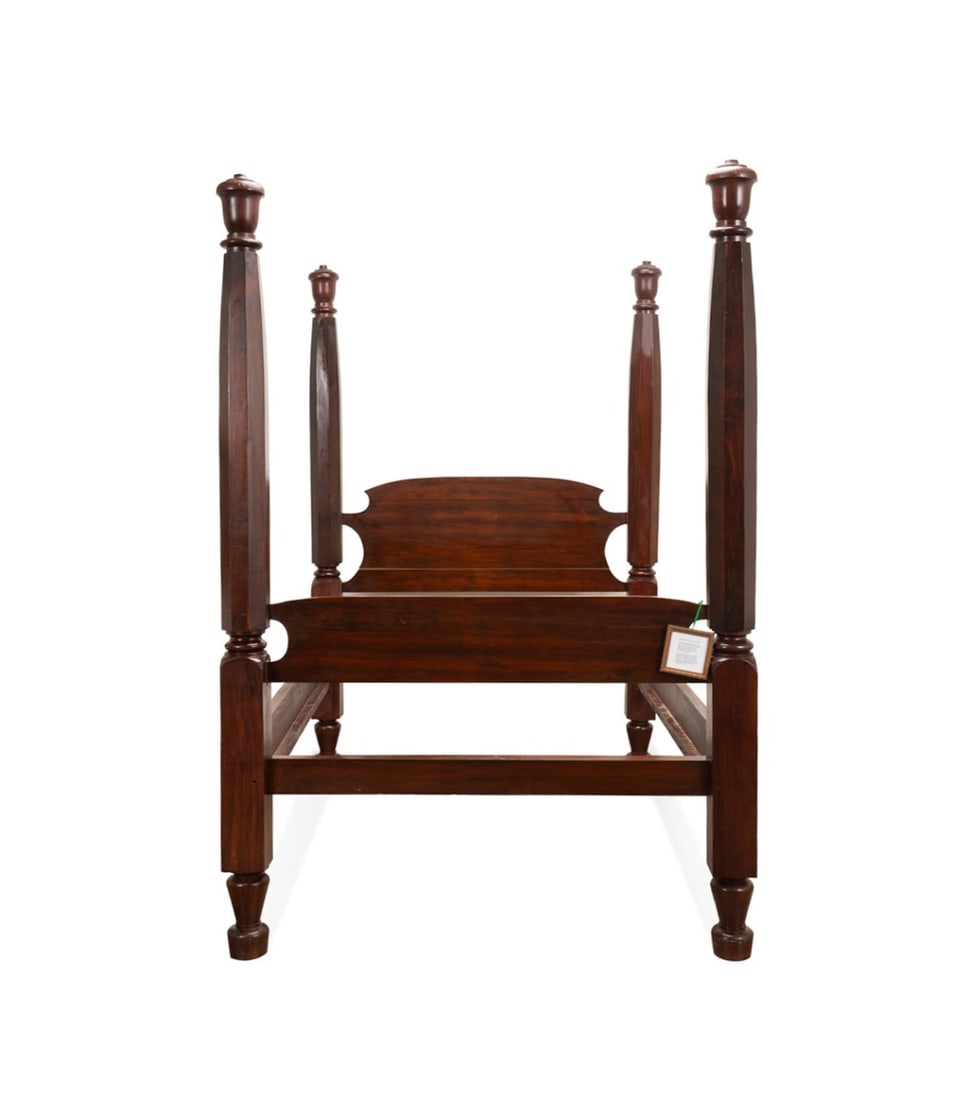 MID-19TH C. AMERICAN SOUTHERN CLASSICAL POSTER BED (1 of 4)