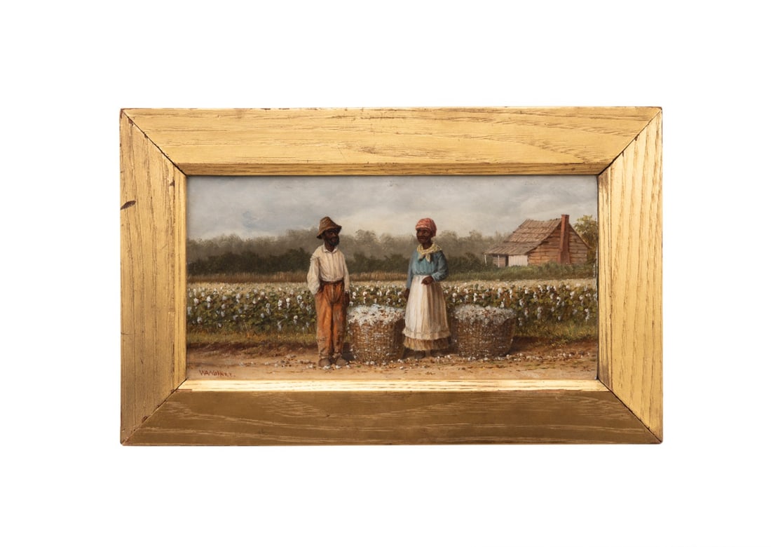 WILLIAM AIKEN WALKER, TWO SHARECROPPERS, O/P (1 of 8)