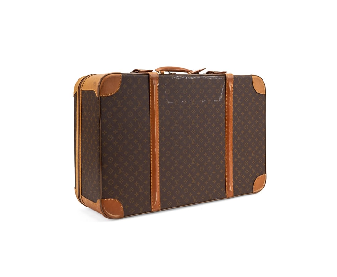 LOUIS VUITTON LARGE SOFT SHELL VINTAGE SUITCASE (1 of 9)