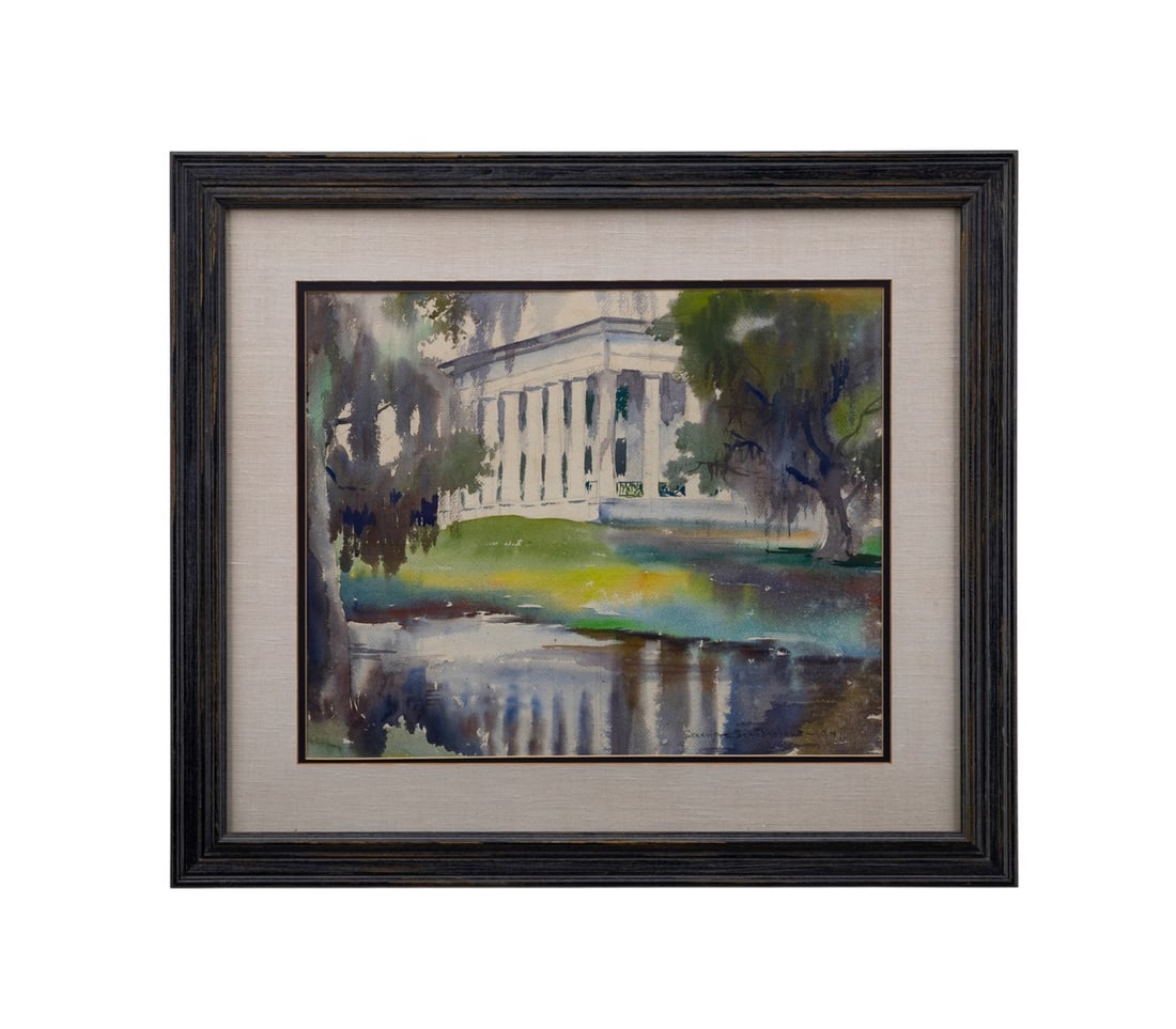 GENEVIEVE SOUTHERLAND, 'GREENWOOD, LA', 1947, W/C (1 of 6)