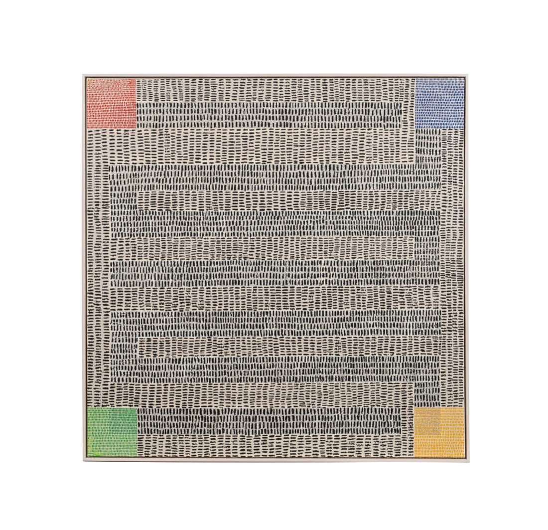 LOVE BERTO, 'NAMI', 2024, MM COLLAGE ON CANVAS (1 of 7)