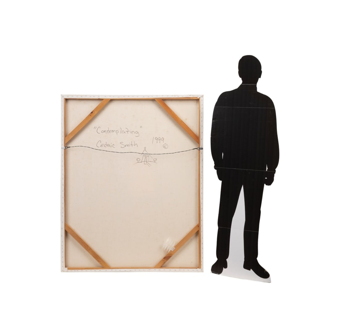 CEDRIC SMITH, 'CONTEMPLATING', 1999, O/C - 2