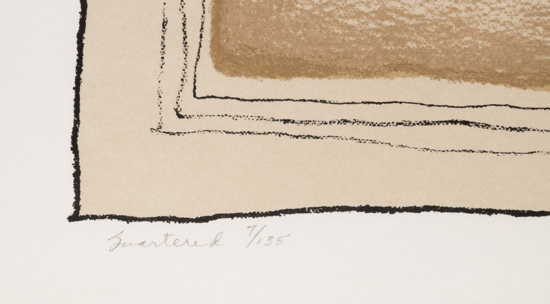 IDA KOHLMEYER, 'QUARTERED', 1981, SERIGRAPH - 3