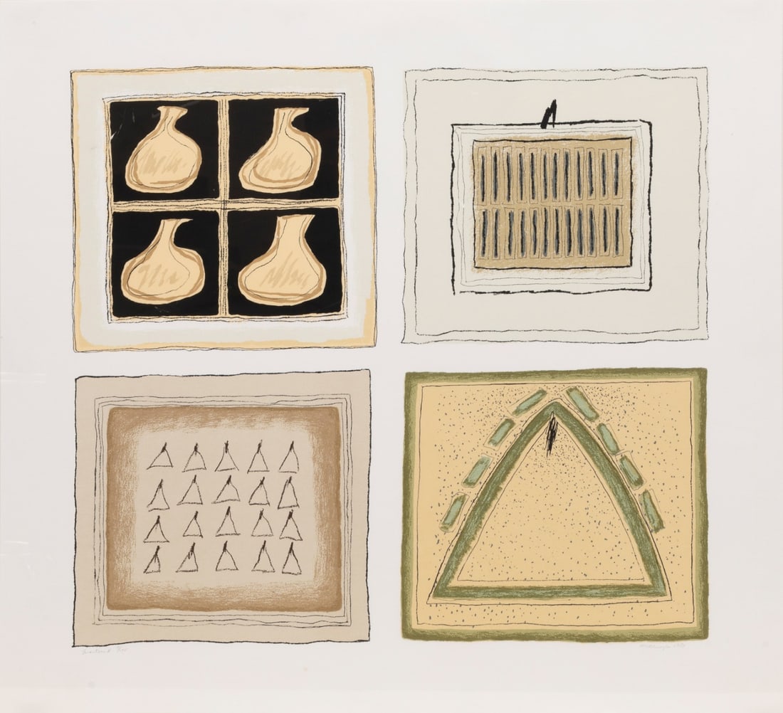 IDA KOHLMEYER, 'QUARTERED', 1981, SERIGRAPH - 8