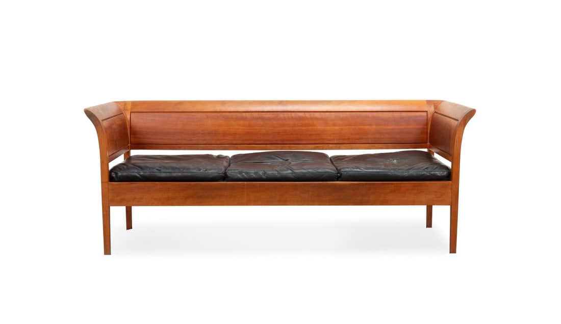 THOMAS MOSER 'SOFIA' 3-SEAT SOFA IN CHERRY - 2