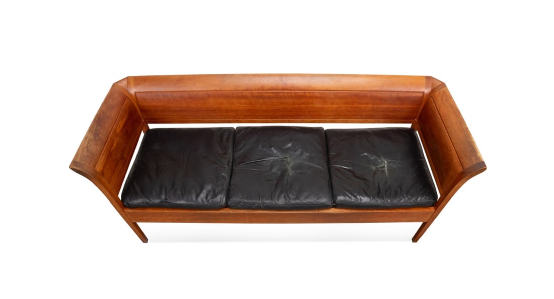 THOMAS MOSER 'SOFIA' 3-SEAT SOFA IN CHERRY - 6